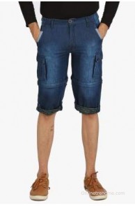 Flippd Woven Men's Denim Denim Shorts